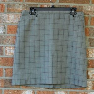 Vintage 1990's Plaid Mini Skirt Size 10